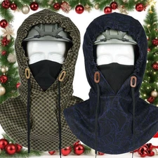 Winter Windproof Balaclava Ski Mask Thermal Fleece Neck Face Mask for Men Women