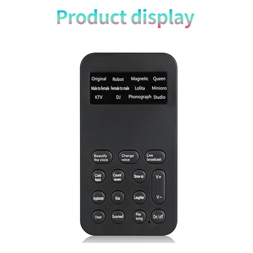 Externe Soundkarte Für Mobiltelefone Mit Integriertem Voice Changer Und Meh CHP - Afbeelding 11 van 20