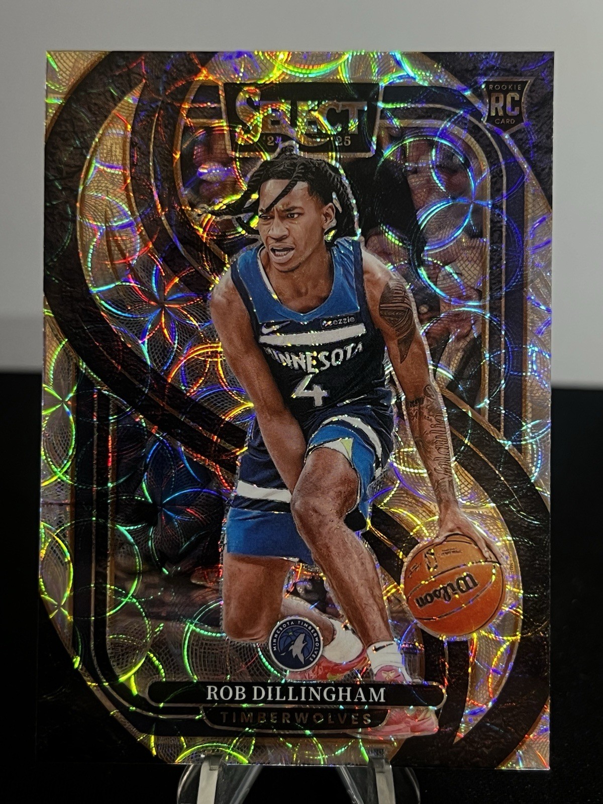 2024-25 Panini Select - Premier Level Robert Dillingham #187 Scope Prizm (RC)