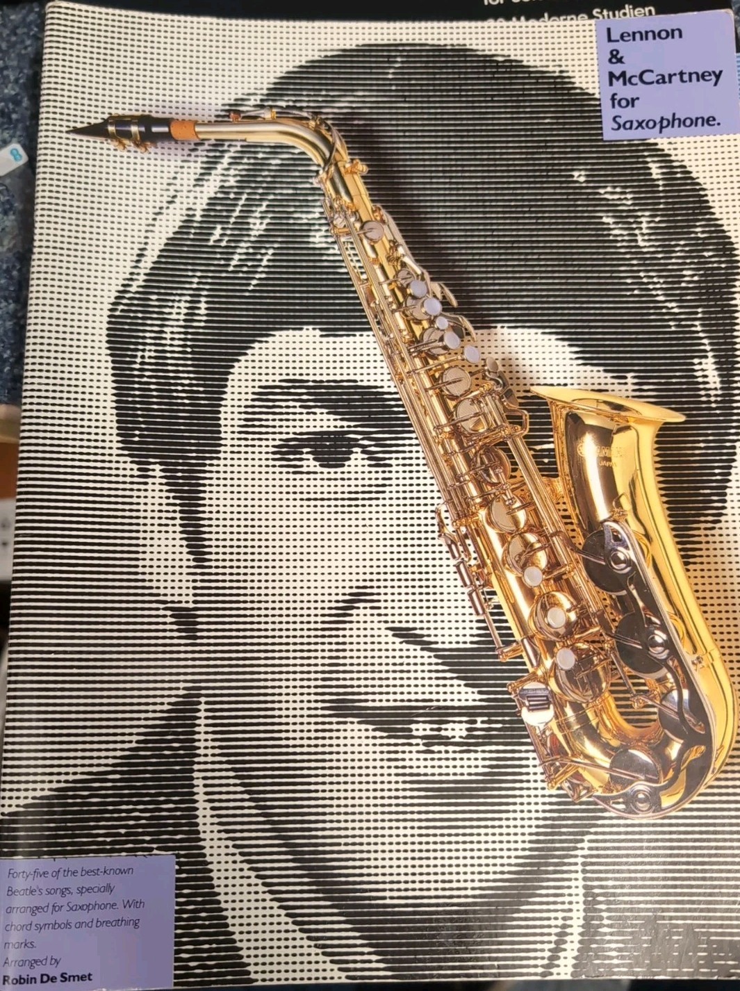 Lennon & McCartney for saxophone by The Beatles Book