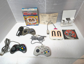 Sega Saturn Sbom Multi Tap HC-736 HC-735 3Controllers Saturn Bomberman SS Japan