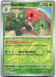 Scovillain 025/197 Obsidian Flames Reverse Holo Rare