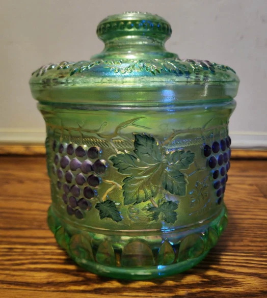 Fenton Tobacco Jar for sale | eBay