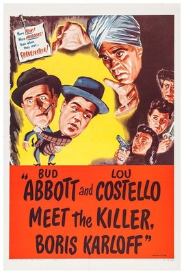 Abbott and Costello Meet the Killer 1949 - US - v3 - Classic Movie Poster ebay