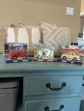 Chevron Vintage Car Collectibles, Vintage And Unboxed Collection Of All Three