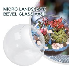 Sauberes Glas Christbaumkugeln Mikro Mit Loch Pflanze Terrarium Tischplatte