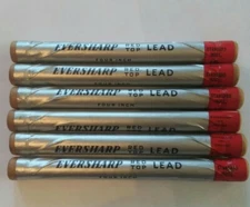  INDELIBLE  LEAD Vintage Eversharp Pencil 4" Leads 6 Unopened Tubes