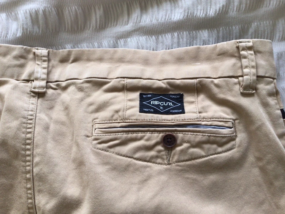 PANTALONES HOMBRE RIPCURL CAQUI TALLA 38 Foto 4 de 4