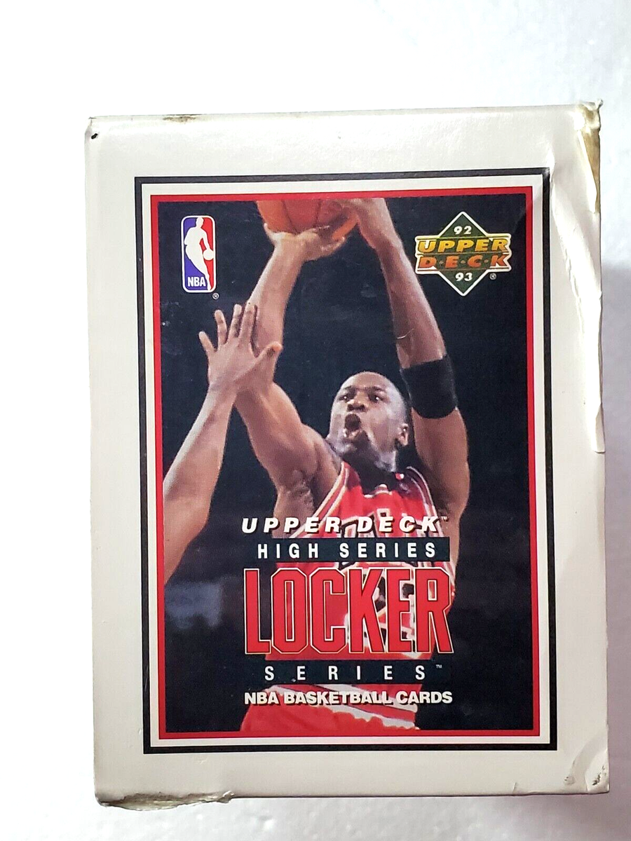 エ*)様 1992-93 High Series ロッカー ボックス　マイケルジ 1992-93 Upper Deck Michael Jordan Basketball Locker Opened