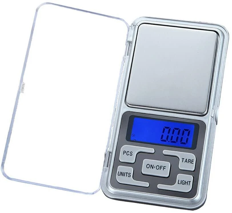 500g/ 0.01g Small Pocket Jewelry Scale, Digital Kitchen Scale with