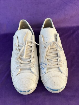 Converse Maison Margiela Men's 13 White Blue Leather Lows