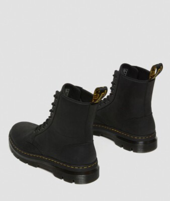Dr Martens Combs Leather Combat Boots - 9 Amazon.com | Dr. Martens Women main image 3
