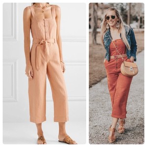 cotton culotte jumpsuit