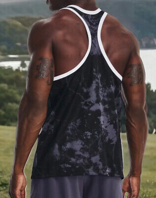 Under Armour Project Rock Tank Mens XL Do Not Go Gentle Mesh Black NEW Under Armour Project Rock Tank Mens XL Do Not Go Gentle Mesh Black NEW