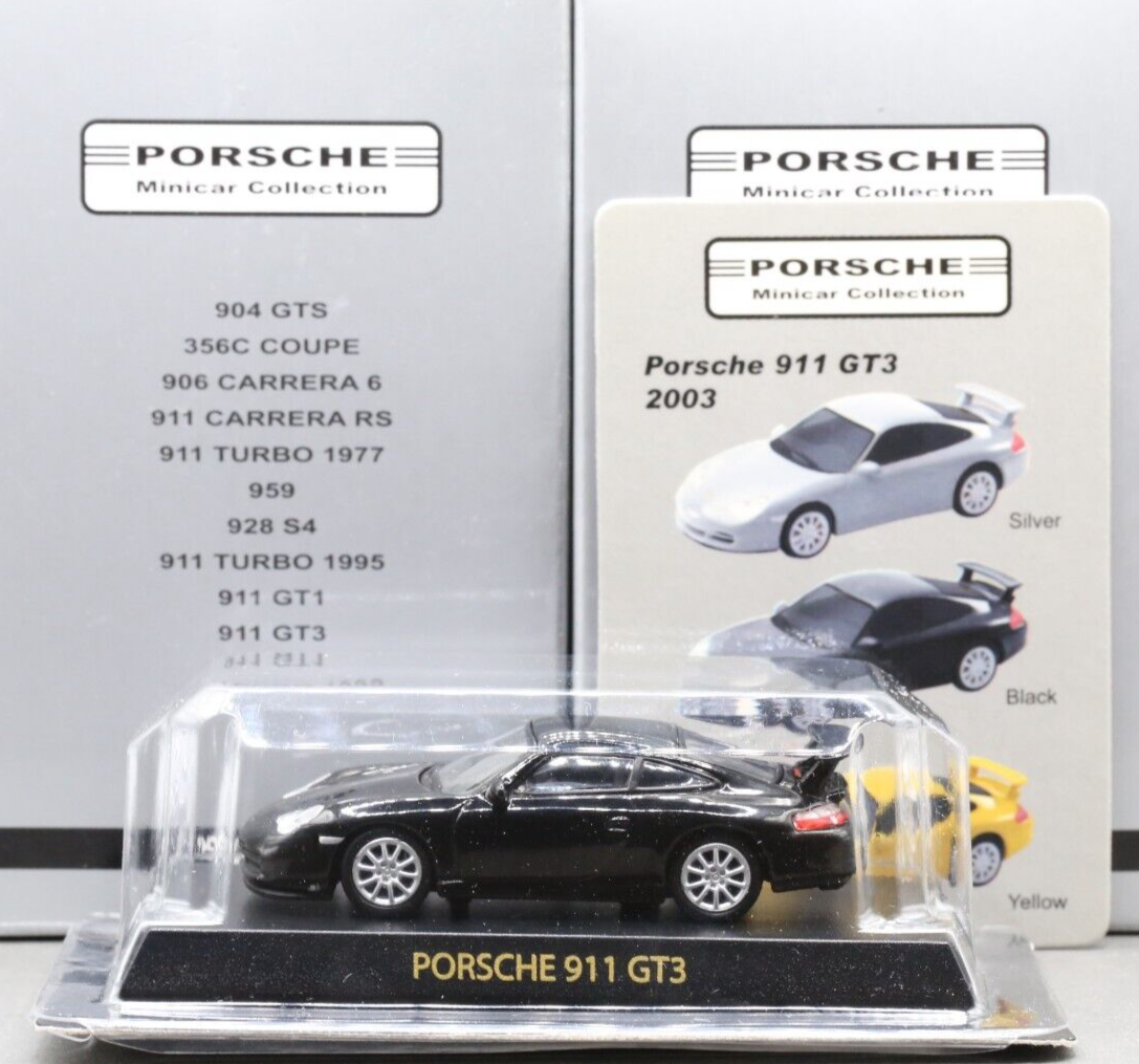 Kyosho 1/64 Porsche Collection 1 Porsche 911 GT3 996 2003