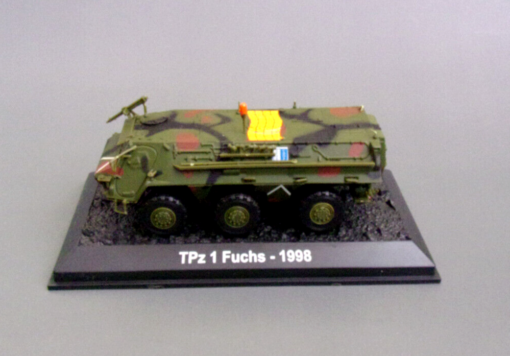 Modèle Réduit 1/43 - Véhicule Militaire FUCHS Germany 1998 - DeAgostini - Occasion