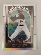 Roberto Clemente Legendary 20/99 2024 Panini Three and Two Baseball