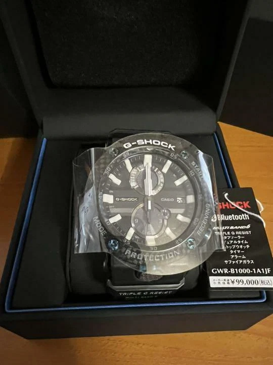 Casio G-Shock GWR-B1000-1A1JF GRAVITYMASTER Carbon Fiber Men Watch  GWR-B1000-1A1