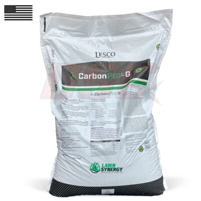 Lesco Carbon Pro G Soil Lawn Soil Nutrient Enhancer 40 lb Bag Covers 4k-8k Sq Ft