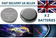 2 X LLAVERO COCHE MANDO A DISTANCIA BATERÍA AUDI A3 A4 CR2032 PILAS FRANQUEO GRATUITO