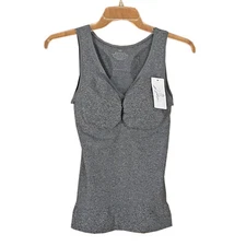 Joyshaper Tummy Control Cami Tank Top Size 2XL Heather Gray Shapewear Seamless