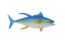 Bluefin Tuna, Rubber Fish, Realistic Toy Figure, Model 2 1/2" CH438 BB109