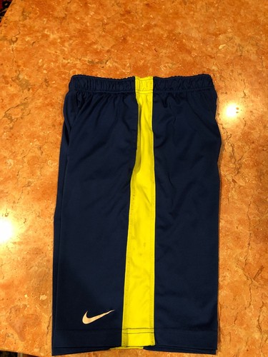 YELLOW DRI FIT NIKE SHORTS SIZE 