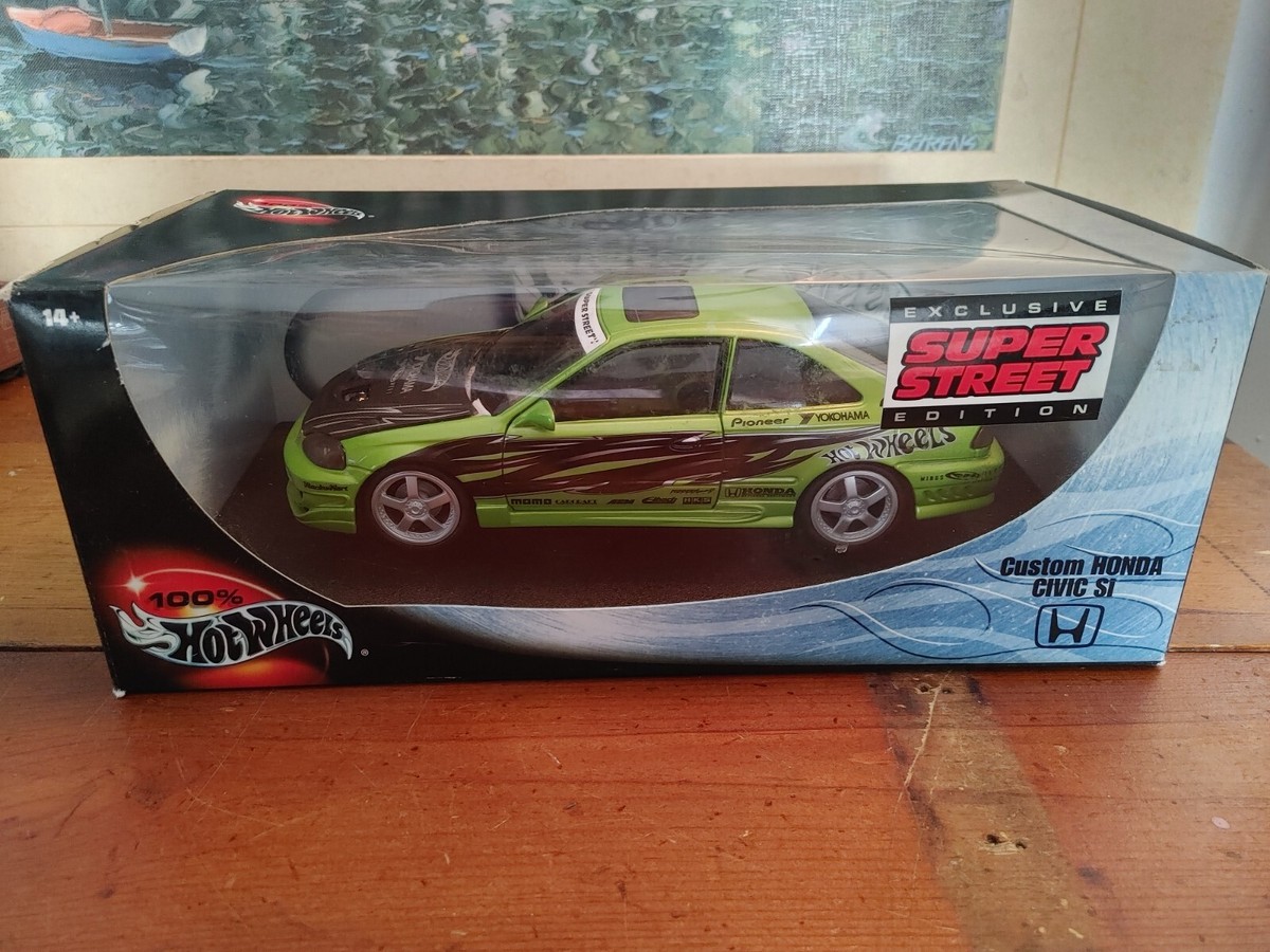 ミニカー Hot Wheels 100% HONDA CIVIC Si Hot Wheels 100% Honda Civic Si Limited Edition Cool