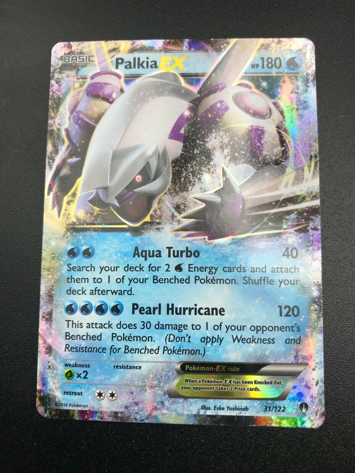 Check the actual price of your Palkia-EX 66/101 Pokemon card