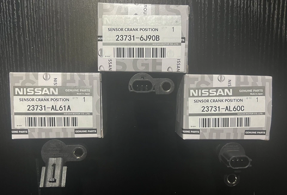 3x Sensores de posición del árbol de levas/cigüeñal OEM para Infiniti Nissan Máxima 350Z FX35 Foto 3 de 4