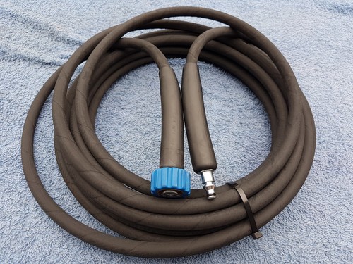 JET WASH QWASHERS STIHL RE 88 HIGH PRESSURE HOSE 1 WIRE 20 METER 250 BAR - Picture 6 of 7