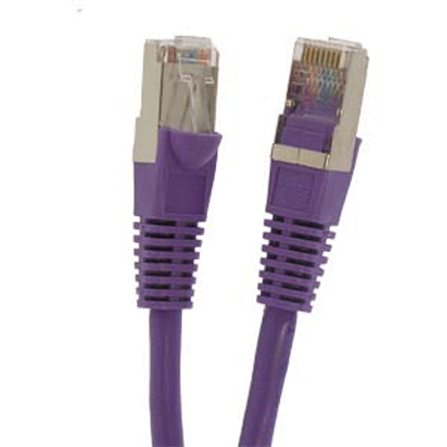 Menge 10 x 3 Fuß Cat5 Fuß Netzwerk Giga Lan Patch Ethernet abgeschirmtes Kabel 350 MHz Form - Bild 6 von 10