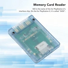 MX4SIO SIO2SD Micro SD Adapter PS2 Memory Card Expansion SIO Replacement Clear