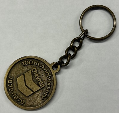 Chevron Keychain - 100th Anniversary 1879 - 1979