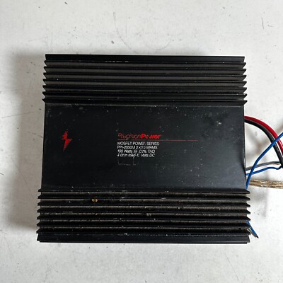 Vintage Precision Power PPI-2050M Black 100 Watts & 12V Dc Audio Car  Amplifiers