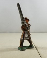 1940'S BARCLAY MANOIL SOLDIER LEAD ANTI AIRCRAFT 14 41B
