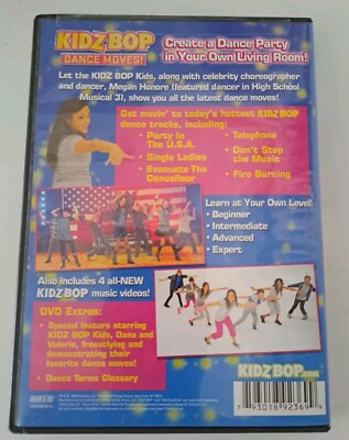 Kidz Bop: Dance Moves (DVD, 2010) 793018923699| eBay