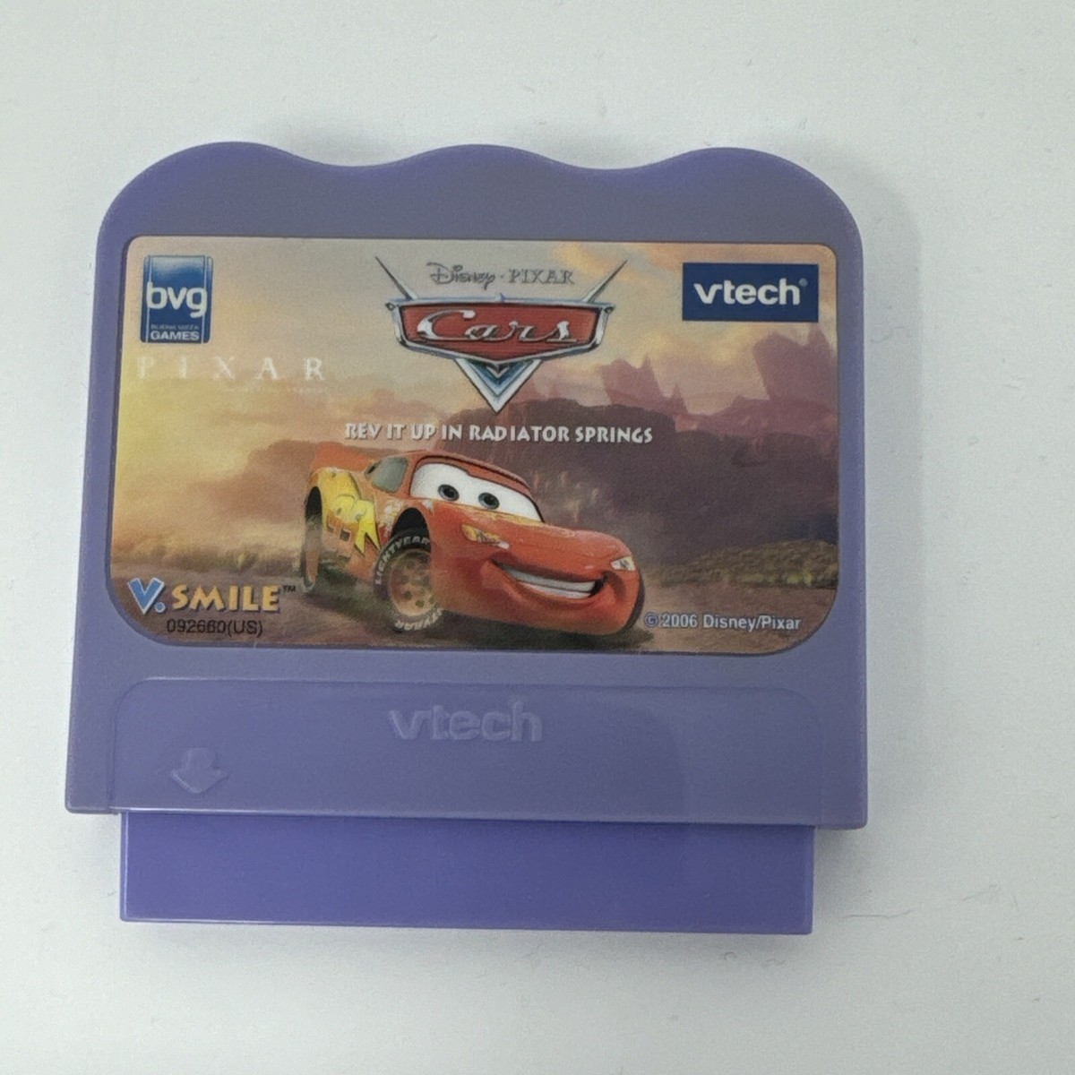 VTech Cartouche Jeu V.Smile Motion Cars - Aventure Éducative Avec Flash McQueen Dès 4 Ans