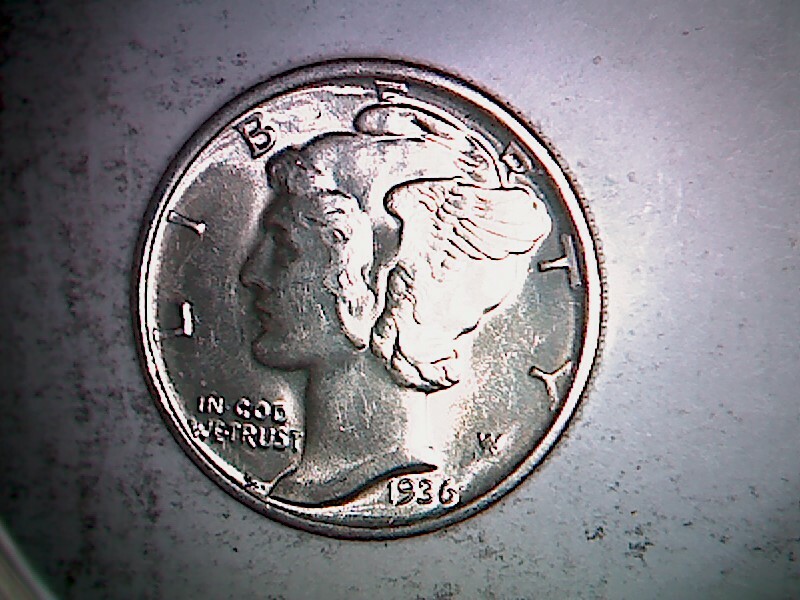 1936 IN GOD WE TRUST ERROR DATE RARE Mercury Dime DDO F S B UNC Silver. X30
