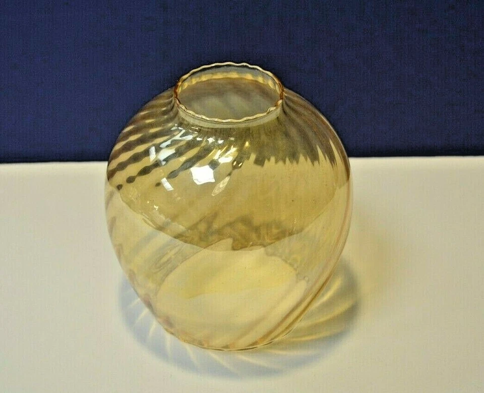 Ámbar 5" x 2" Fitter VIDRIO DE BRANDY Repuesto SOMBRA Globo NUEVO Westinghouse 81153 Foto 2 de 3