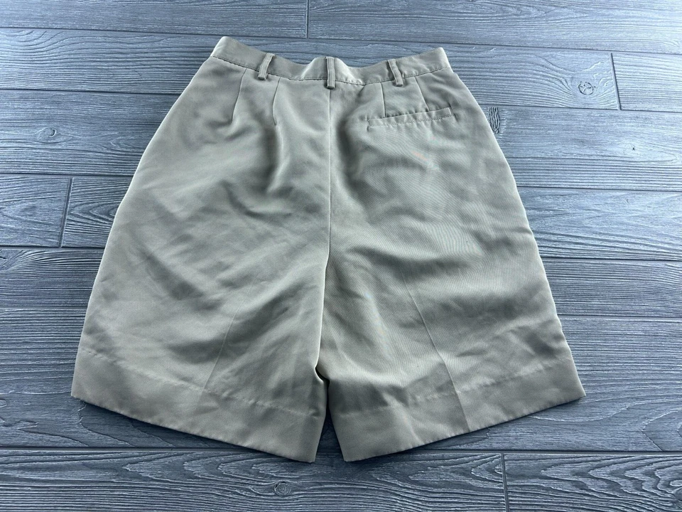 Callaway Golf Short Khaki Beige Women’s Size 8 Microfiber 100% Polyester Shorts - Imagem 3 de 4