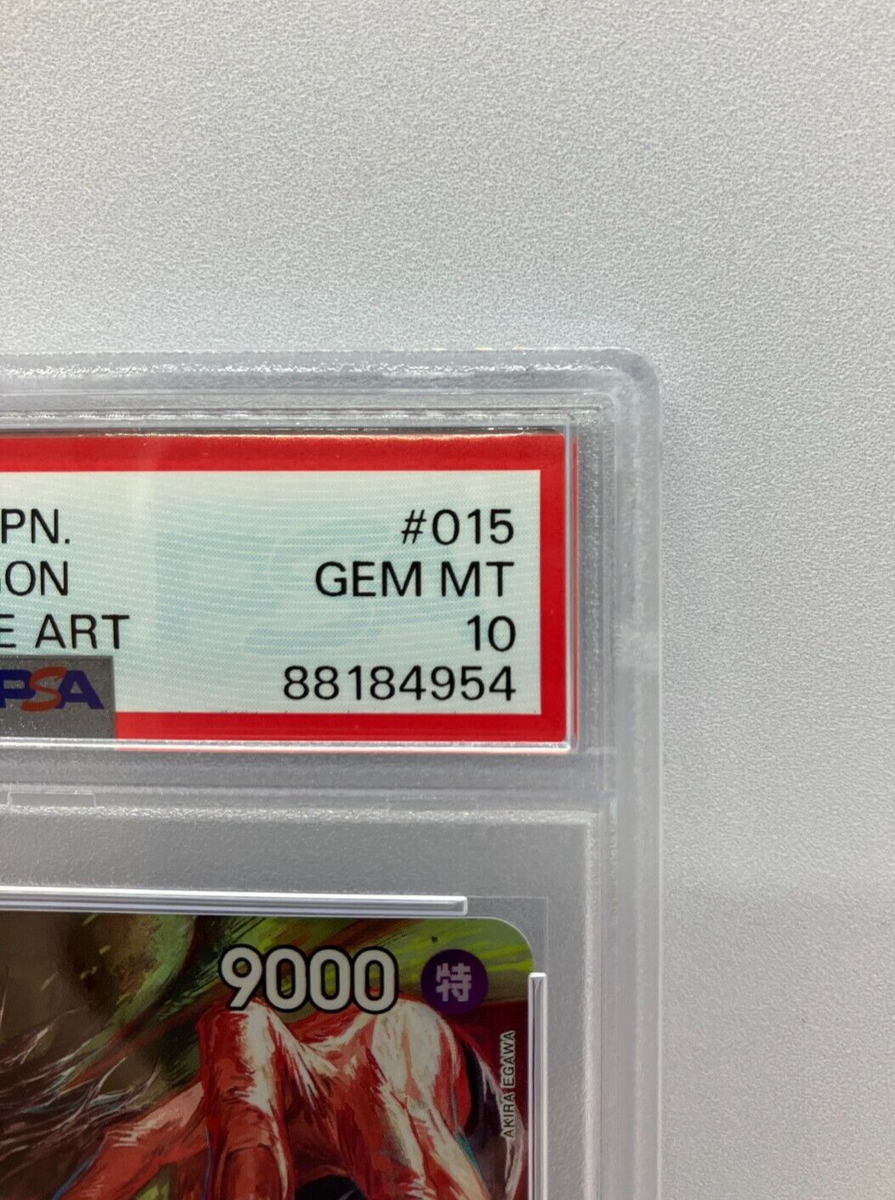 ONE PIECE - ﾚﾝ015 One Piece OP07-015 Japanese Monkey D. Dragon Alt Art GEM