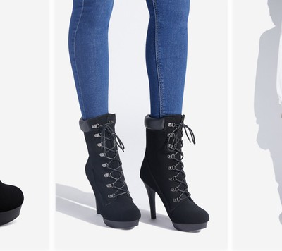 daylene stiletto hiker boot