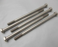 Hex Head Bolt 1/4"-20 x 5" Long "5 Bolts" Stainless Steel 1/4-20x5