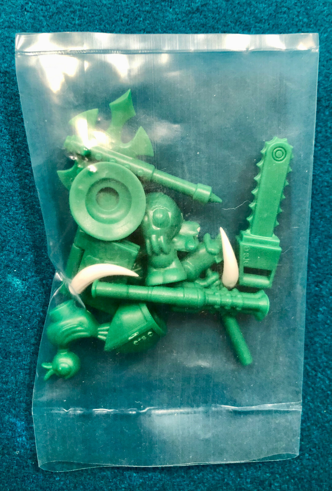 Munchkin Card Game Building Minifigure Crazy Bricks 10 Weapon Accessories Green
