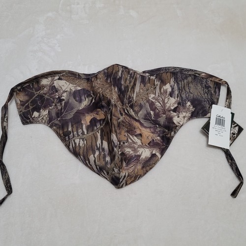 Cabela's Mossy Oak Breakup Scentlok Wrap Around 3/4 Facemask Camouflage