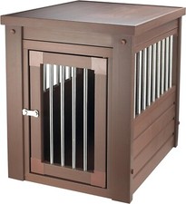 New Age Pet ECOFLEX Dog Crate End Table - Furniture-Style Pet Crate