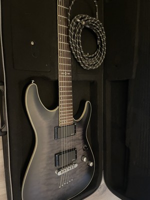 Schecter Guitar Research C-1 Platinum w/ Case And Custom Cable