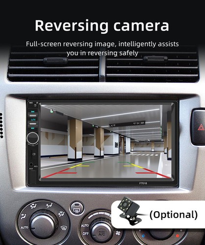 Car Stereo Radio Touch Screen 2DIN MP5 Player Carplay Android Auto BT Aux TF USB - Picture 15 of 21