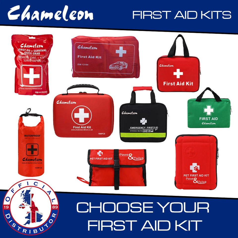 Emergency First Aid Kit Multiple Choice Sizes Human & Pet Medical Travel & Home